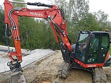 Kubota KX 080-4 - 8,4t -  4,6m Grabtiefe - Verstellausleger
