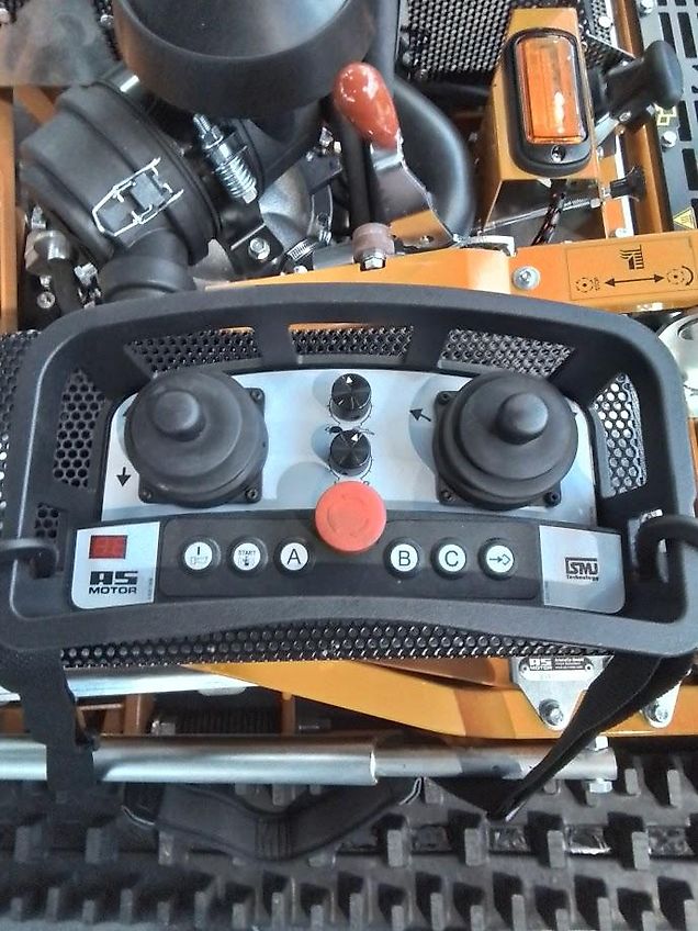 AS-Motor AS 1000 Ovis RC Schlegelmäher Funk Mähraupe