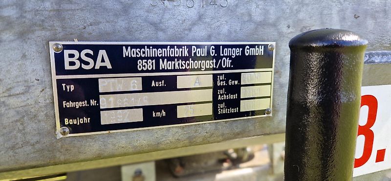 Joskin BSA Pumptankwagen Beczkowóz 6000L Ocynk Zunhammer