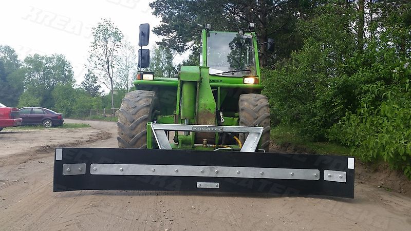 KREATEC Gummischieber starr verzinkt 1,7m für Eurotrac, Giant, usw.