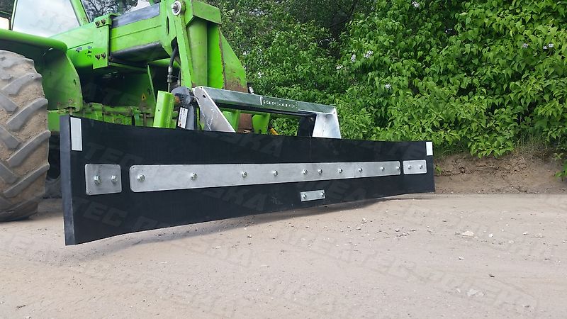 KREATEC Gummischieber starr verzinkt 1,7m für Eurotrac, Giant, usw.