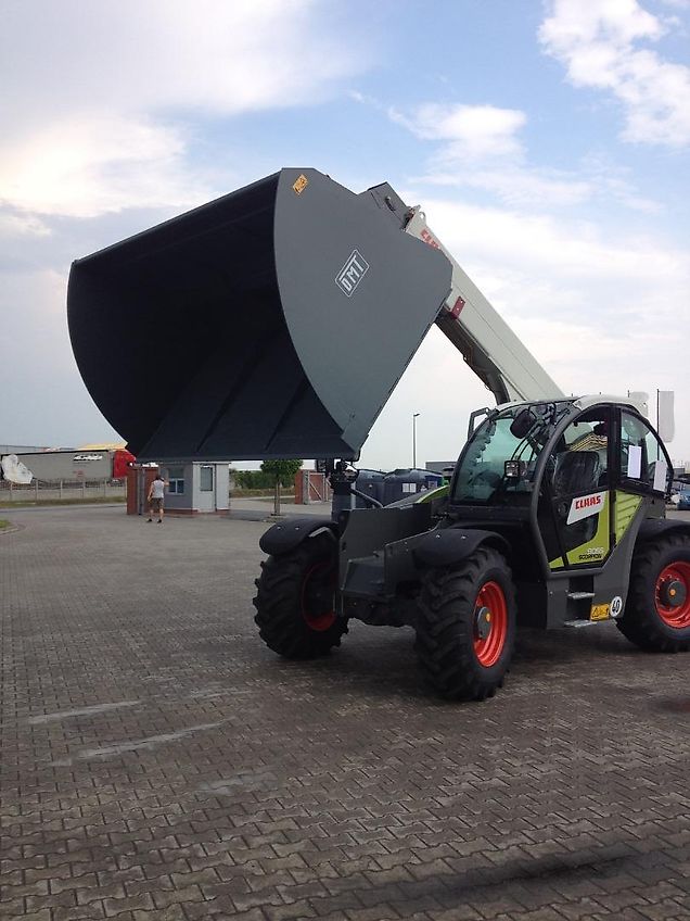 DMT Volumenschaufel 5,0 cbm passend System Volvo ISO-23-727, Kramer/Claas !