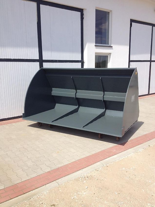 DMT Volumenschaufel 5,0 cbm passend System Volvo ISO-23-727, Kramer/Claas !