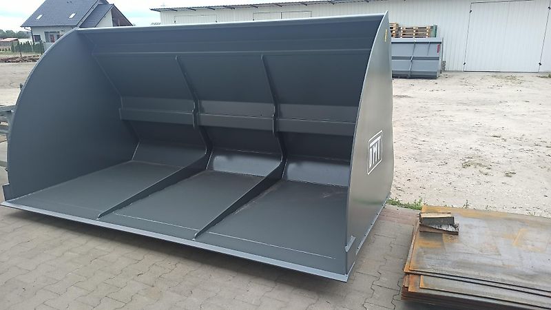 DMT Volumenschaufel 5,0 cbm passend System Volvo ISO-23-727, Kramer/Claas !