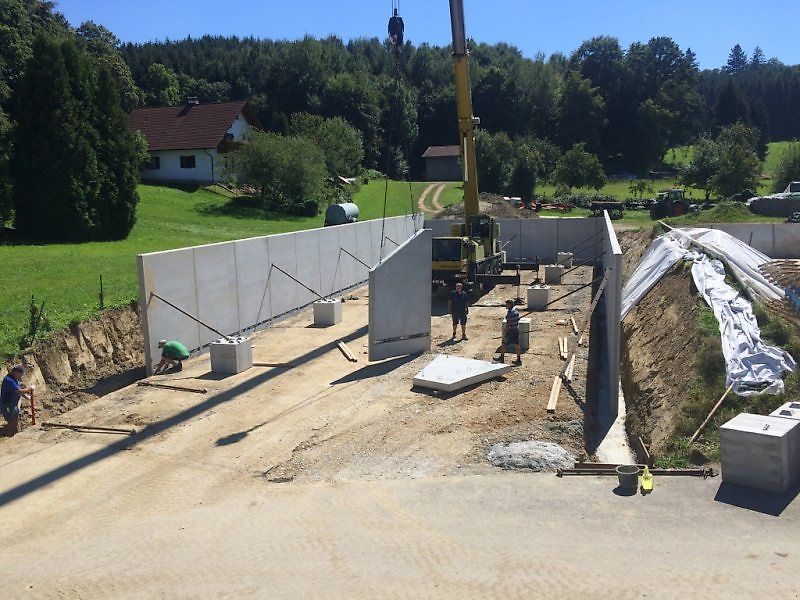 Müller Fahrsilo _Gerade Wand_