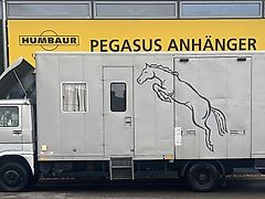 MAN VW 8.153 3 Pferdetransporter Wohnabteil 7,5t.