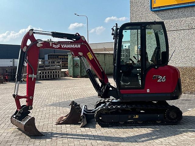 Yanmar SV26, quick bucket release, 294 hours, 2022!