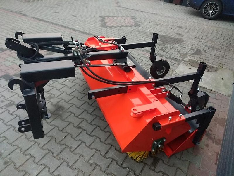 Metal-Technik Kehrbürste 2,4 M Stapler Euroaufnahme Dreipunkt 240 CM