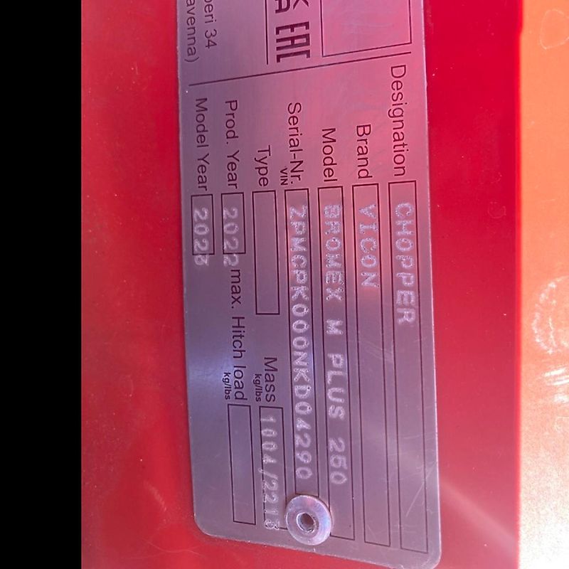 Vicon BROMEX MP 250 AKTION