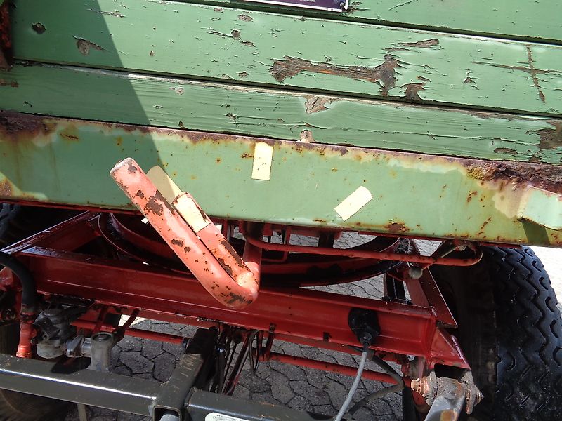 Welger DK 120-2 Typ 3Seitenkipper mit Zusätzliche Bordwände und Dreiecke für Planengestell