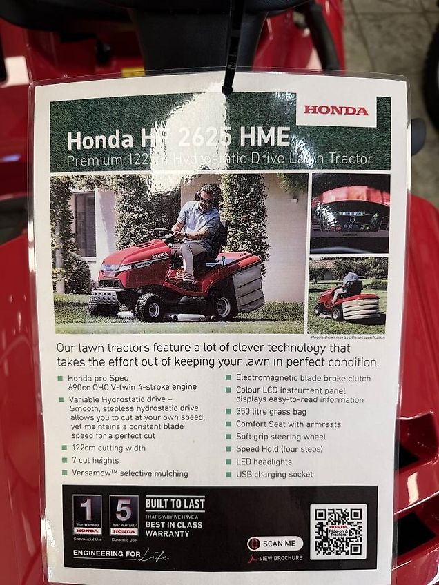 Honda HF2625 HME