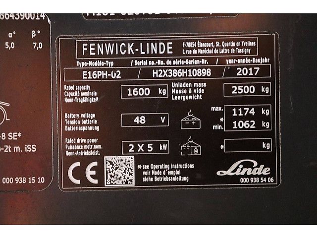 Linde E16PH-02
