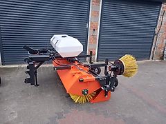 Metal-Technik Kehrbürste 240 CM Seitenbesen Wasserbehälter