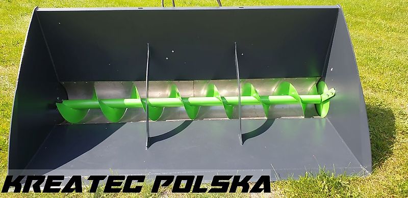 Grutech Schaufel mit Schnecke 350mm GTH-ŁŚZ 350 Breite von 1,6 m bis 2,4 m / Łyżka do zadawania paszy
