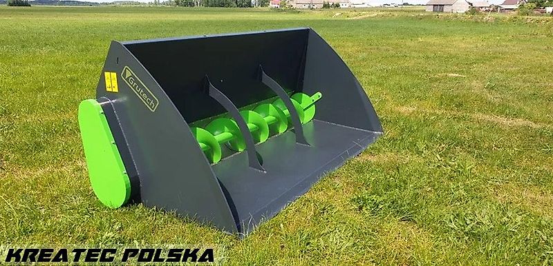 Grutech Schaufel mit Schnecke 350mm GTH-ŁŚZ 350 Breite von 1,6 m bis 2,4 m / Łyżka do zadawania paszy