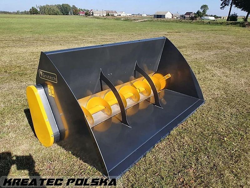 Grutech Schaufel mit Schnecke 350mm GTH-ŁŚZ 350 Breite von 1,6 m bis 2,4 m / Łyżka do zadawania paszy