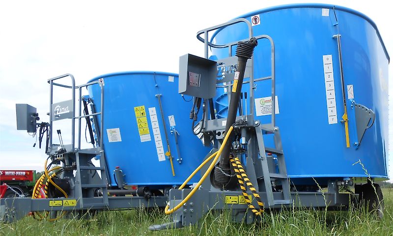 Zamet Fider 7m3 * fodder mixer from Zamet / CARRO DE ALIMENTACION / Futterwagen