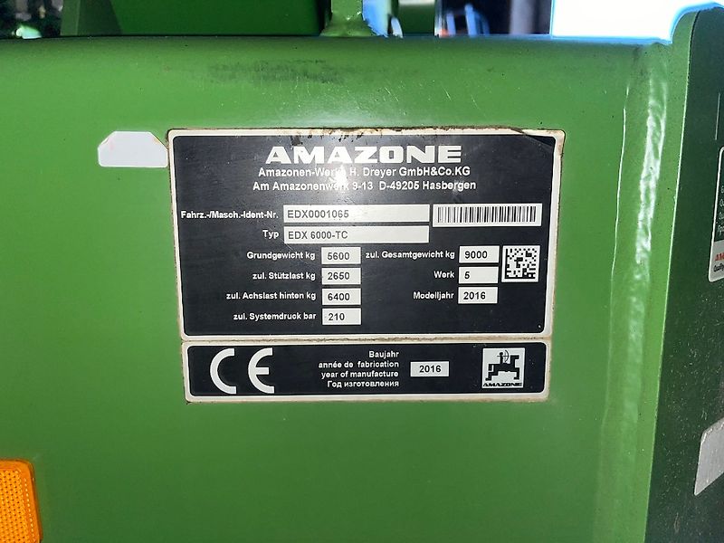 Amazone EDX 6000-TC