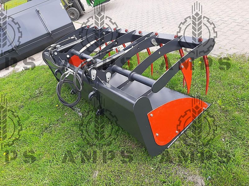 AMPS Łyżko-Krokodyl Ząb Kuty II-Siłownikowy/ GREIFSCHAUFEL/ KROKOSCHAUFEL