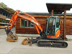 Yanmar vio57 ( 5.325kg ) powertilt + hydr. sw + 3 löffe