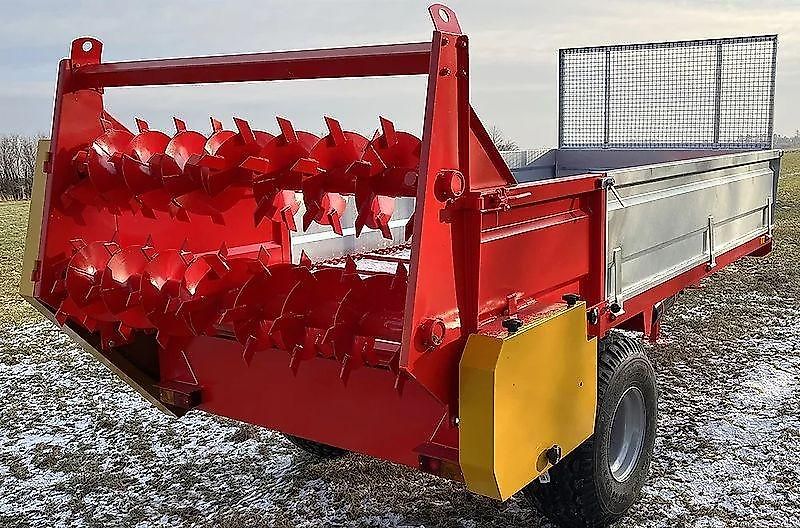 Roltrans Miststreuer / Manure spreader / Épandeur à fumier / Spandiletame / Разбрасыватель органических удобрений N250/2 LEO 4 t