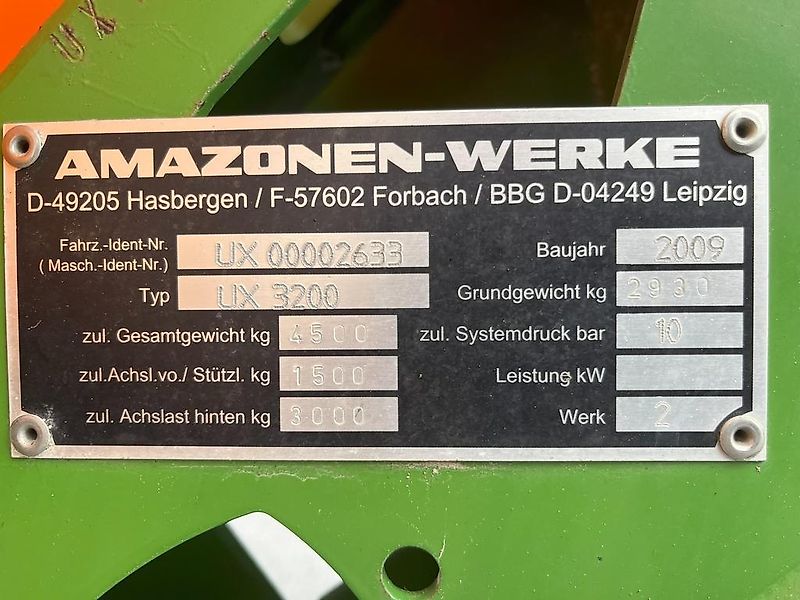 Amazone UX 3200 / 18 S