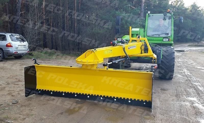 Kreatec Planierschild mit Fahrwerk 2,7m und 3m