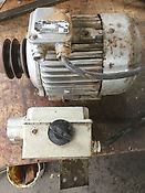 Elektromotor 5,5KW mit Stern-Dreieckschalter