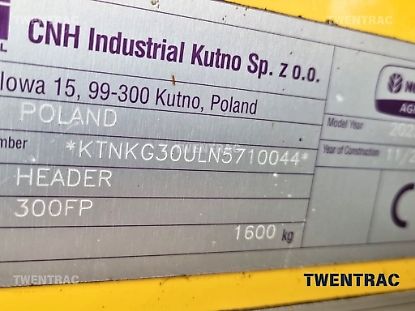 New Holland 300 FP graspickup