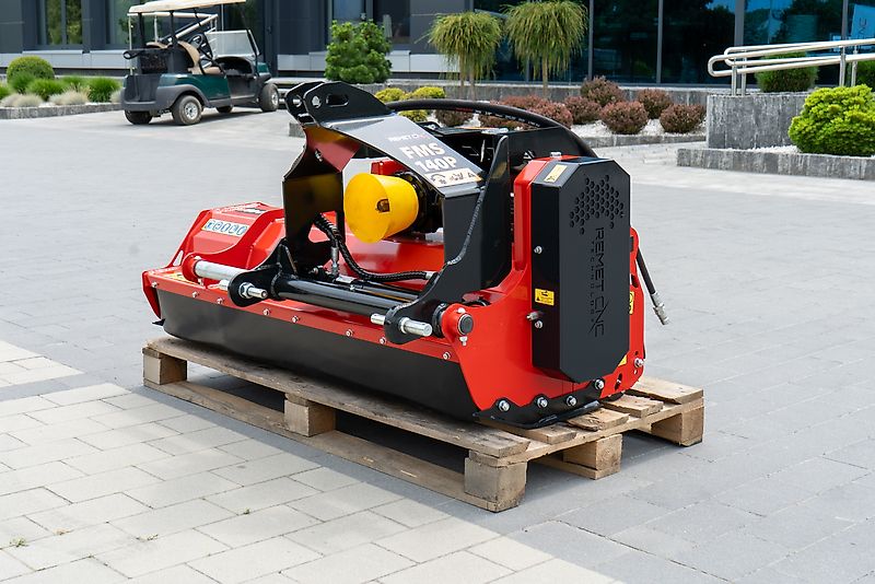 REMET CNC TECHNOLOGY SCHLEGELMÄHER FMS-140 MIT SEITENVERSCHIEBUNG