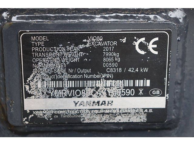 Yanmar VIO80